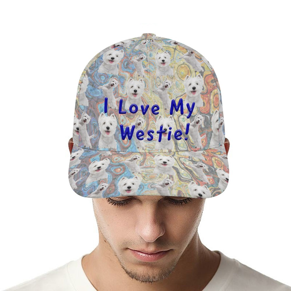 “I Love My Westie” Baseball Cap - Unisex