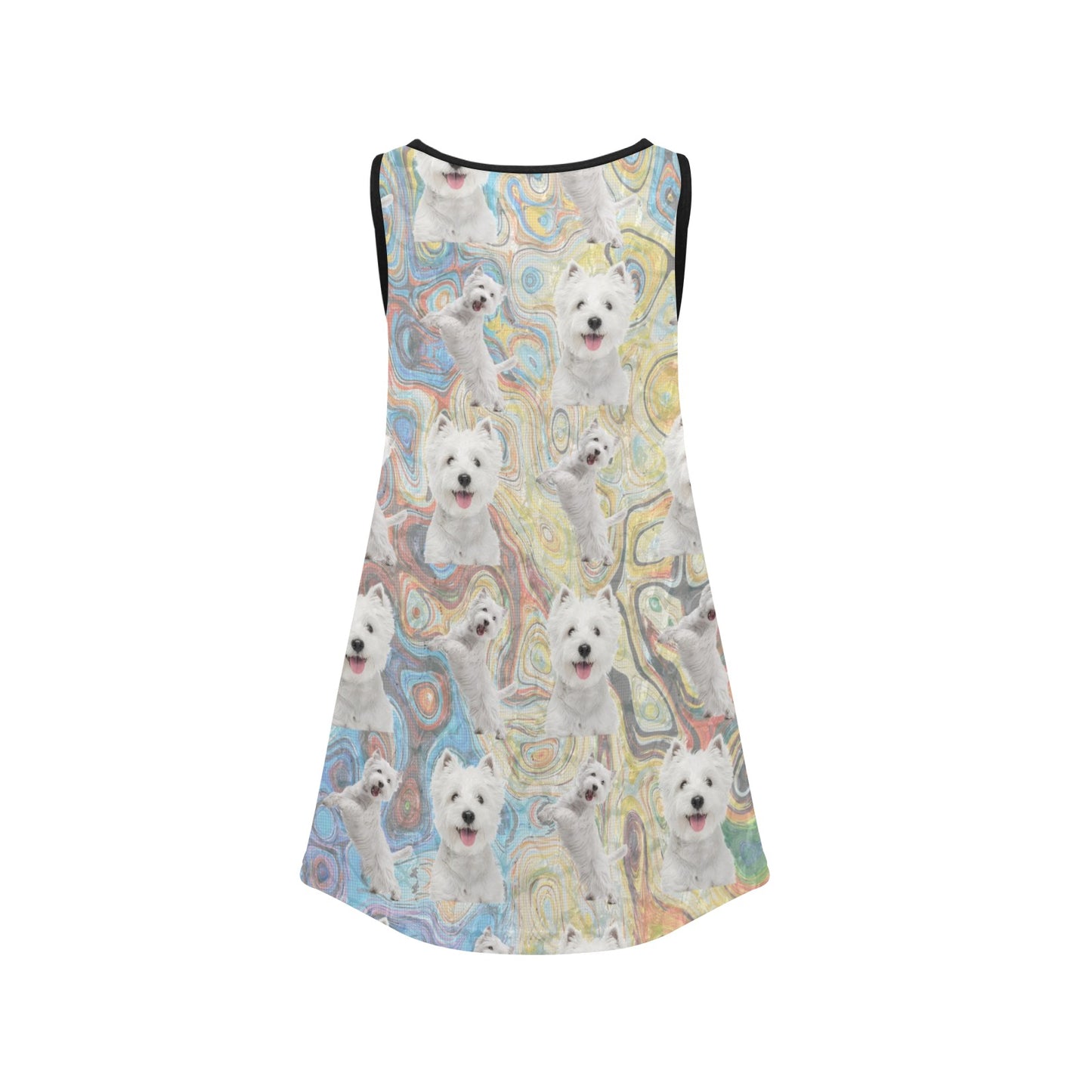 “The Westie” Girls Sleeveless Dress – Sizes XS - XL