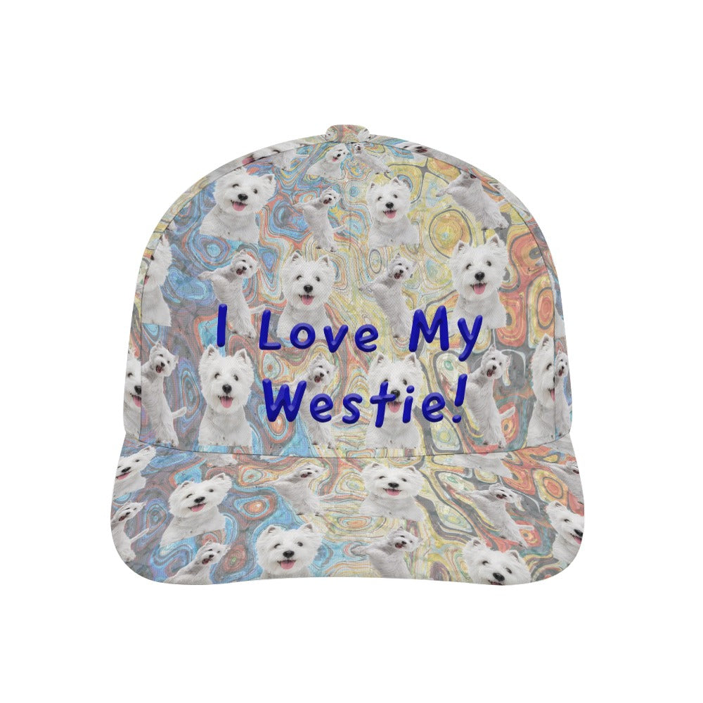 “I Love My Westie” Baseball Cap - Unisex