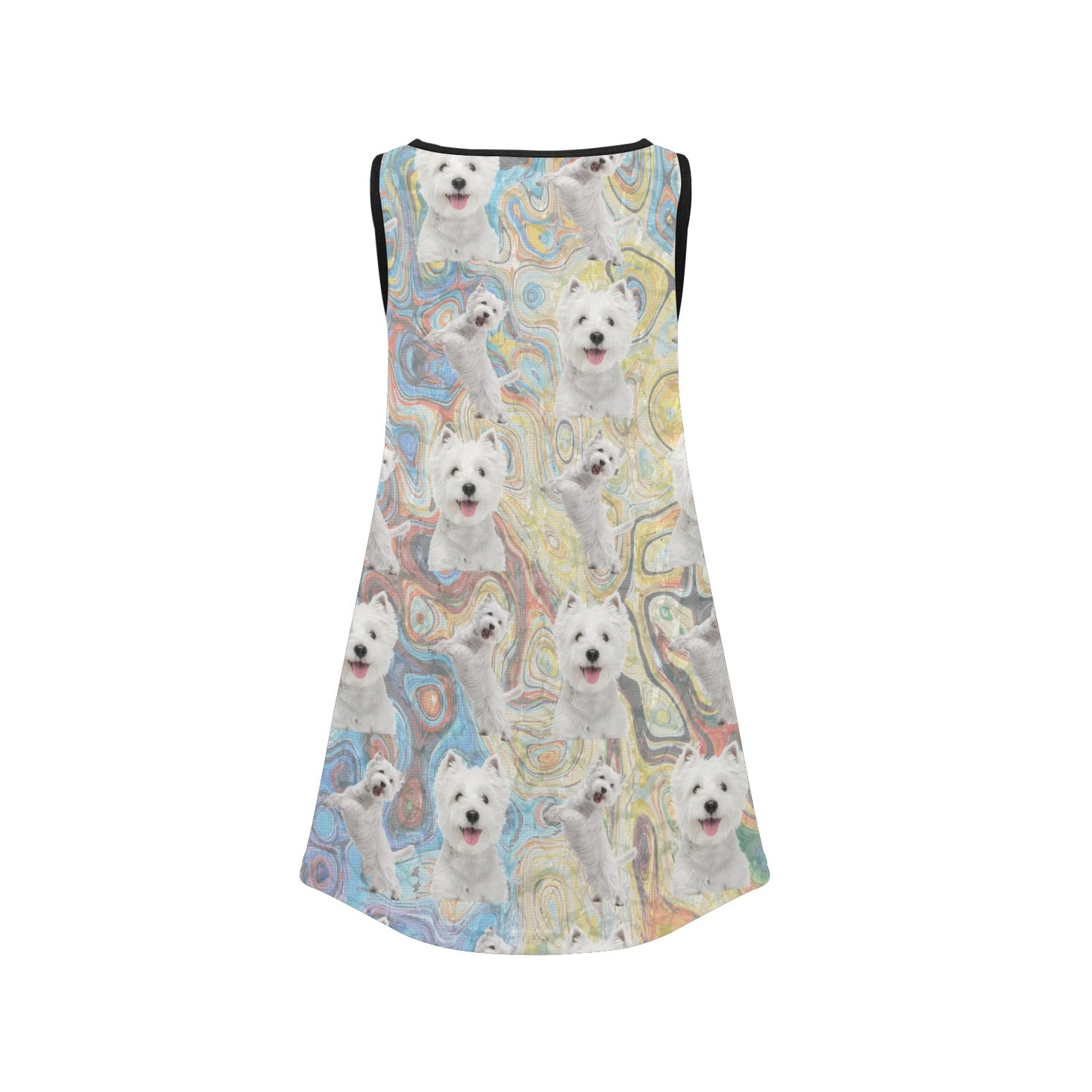 “The Westie” Girls Sleeveless Dress – Sizes XS - XL