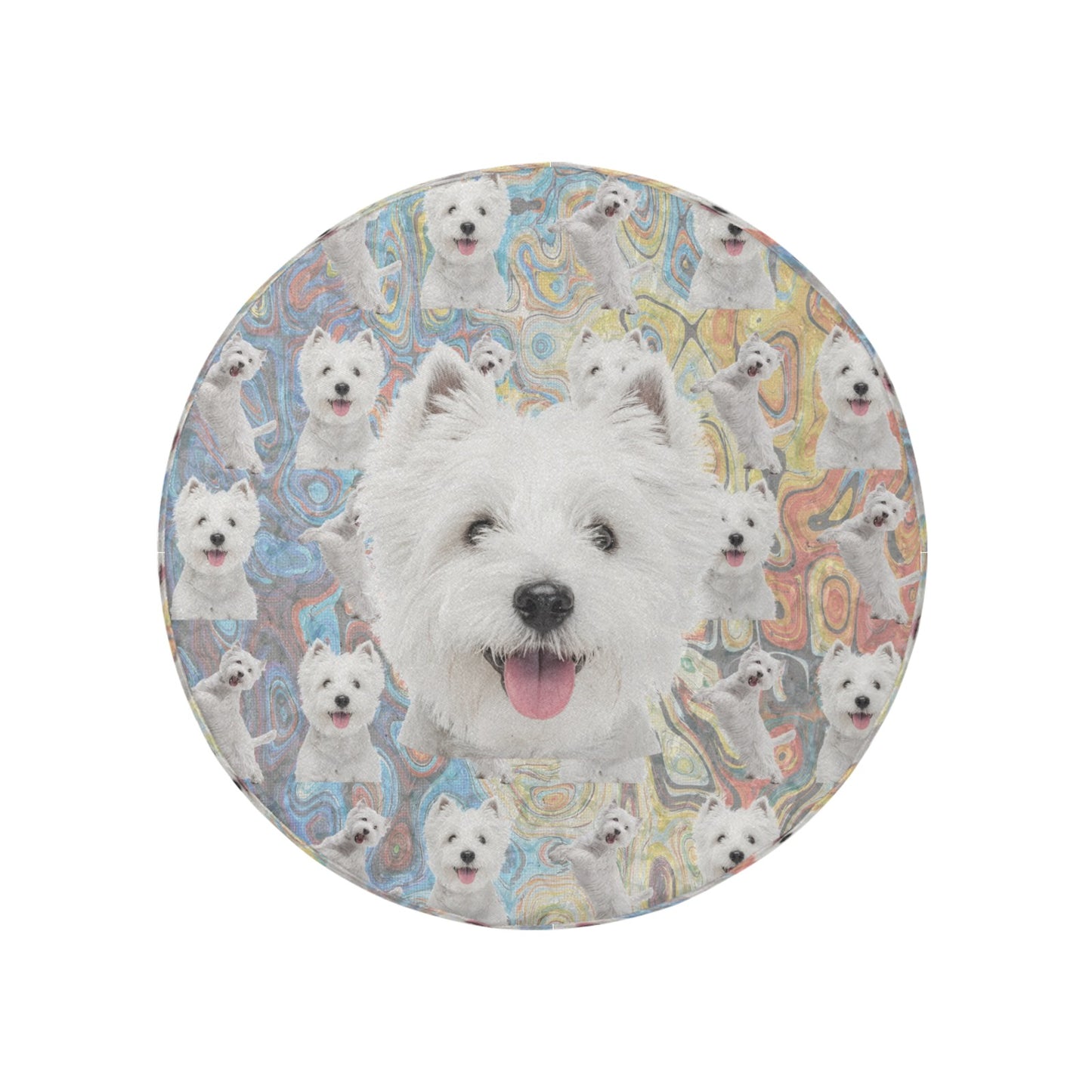 “The Westie” Spare Tire Cover (Medium) (16")