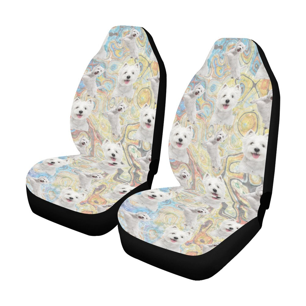 “The Westie” Car Seat Covers – Universal Fit - Set of 2