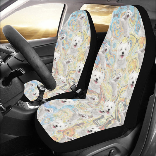 “The Westie” Car Seat Covers – Universal Fit - Set of 2