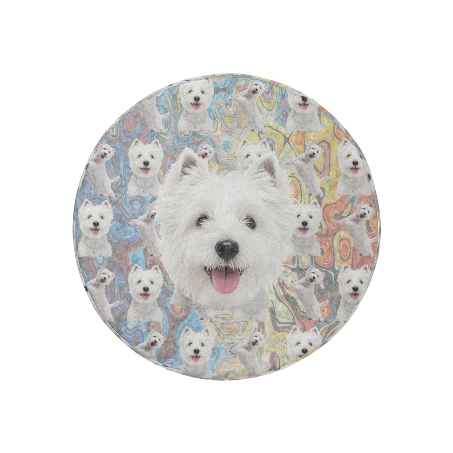 “The Westie” Spare Tire Cover (Small) (15")