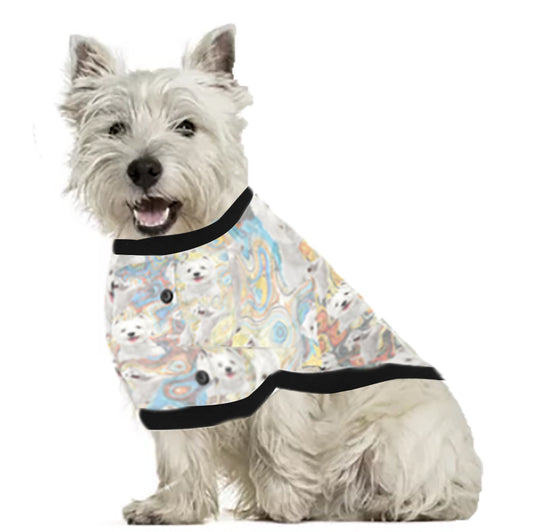 “The Westie” Round Neck Tank Top For Your Westie